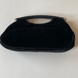 Velvet clutch